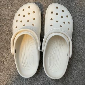 Unisex White Crocs